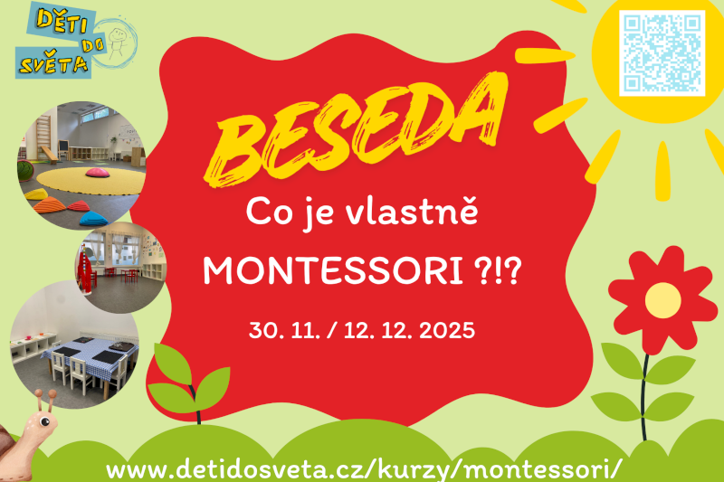 Beseda Co je vlastně Montessori